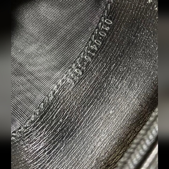 Gucci Vintage Unisex Black Long Wallet With COA and Unbranded Dustbag - Picture 3 of 16